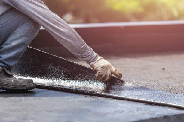 Professional Exterior Waterproofing technician working in Dickerson, MD